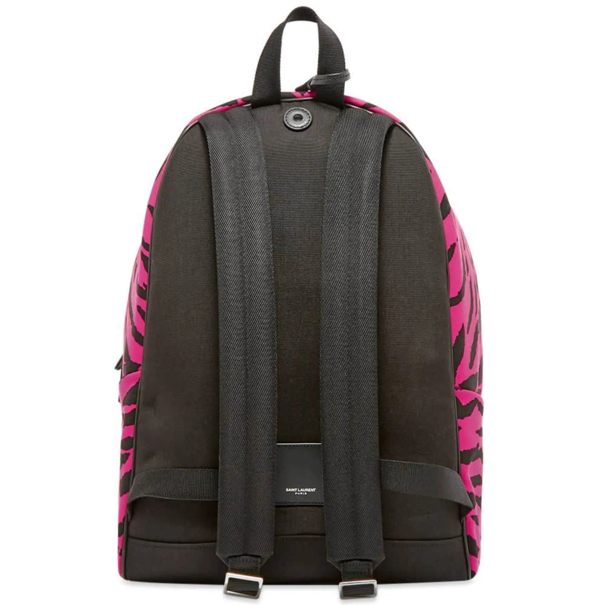 Saint Laurent Unisex Pink Zebra City Backpack - Handbags - Clayton's Online Store