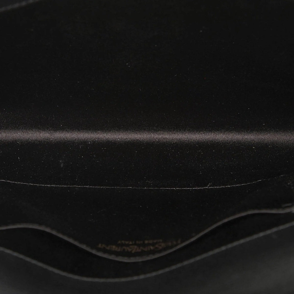 Saint Laurent YSL Belle de Jour Leather Black Large Clutch Bag - Handbags - Clayton's Online Store