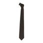 Emilio Romanelli Silk Point Pin Tie in Luxurious Brown