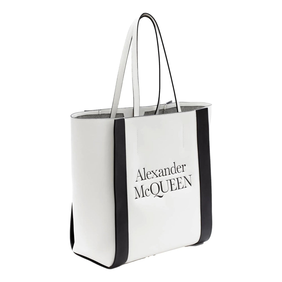 The Alexander McQueen Domino Lux Soft Calf Tote - Handbags - Clayton's Online Store