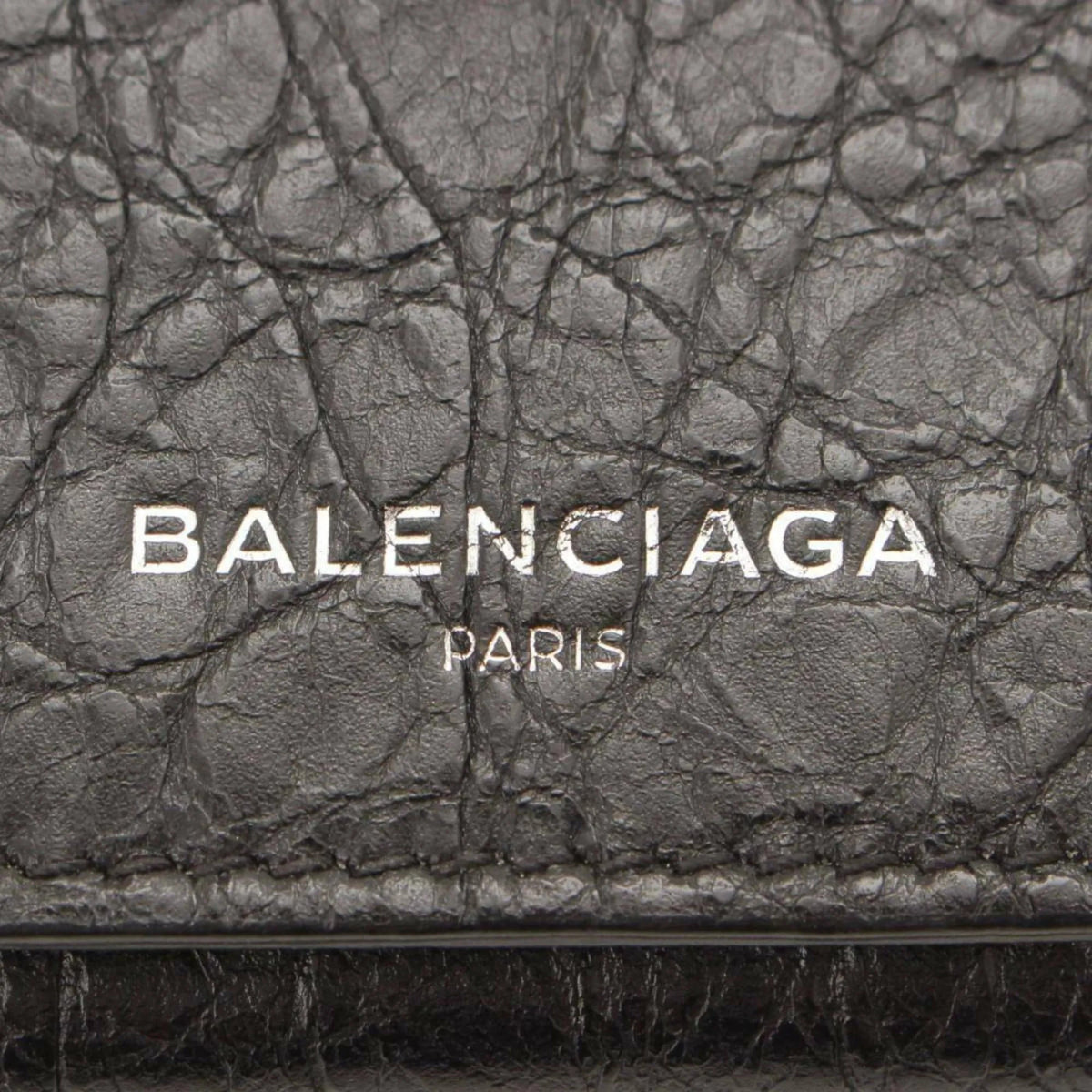 The Balenciaga Antracite Grey Arena Leather Long Wallet - Wallets - Clayton's Online Store