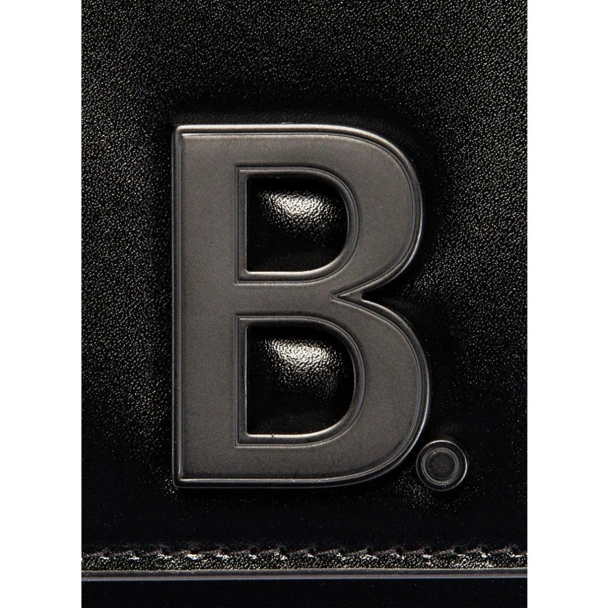 The Balenciaga Black Shiny Calfskin Leather Chain Wallet Shoulder Bag - Handbags - Clayton's Online Store