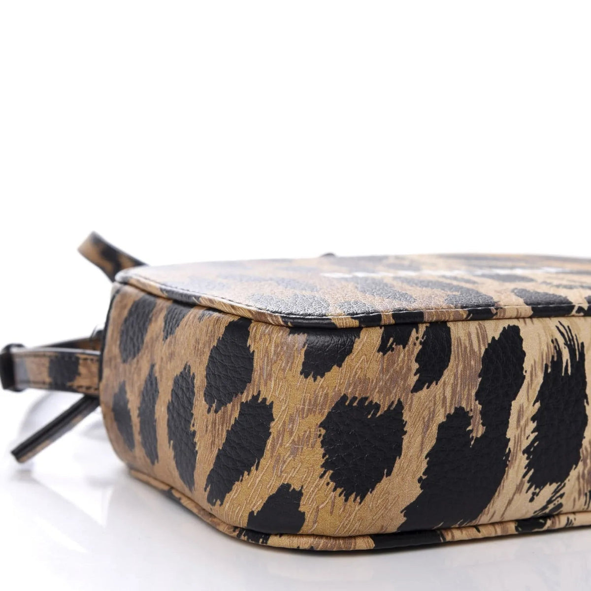 The Balenciaga Calfskin Logo Printed Leopard XS Everyday Camera Bag - Handbags - Clayton's Online Store