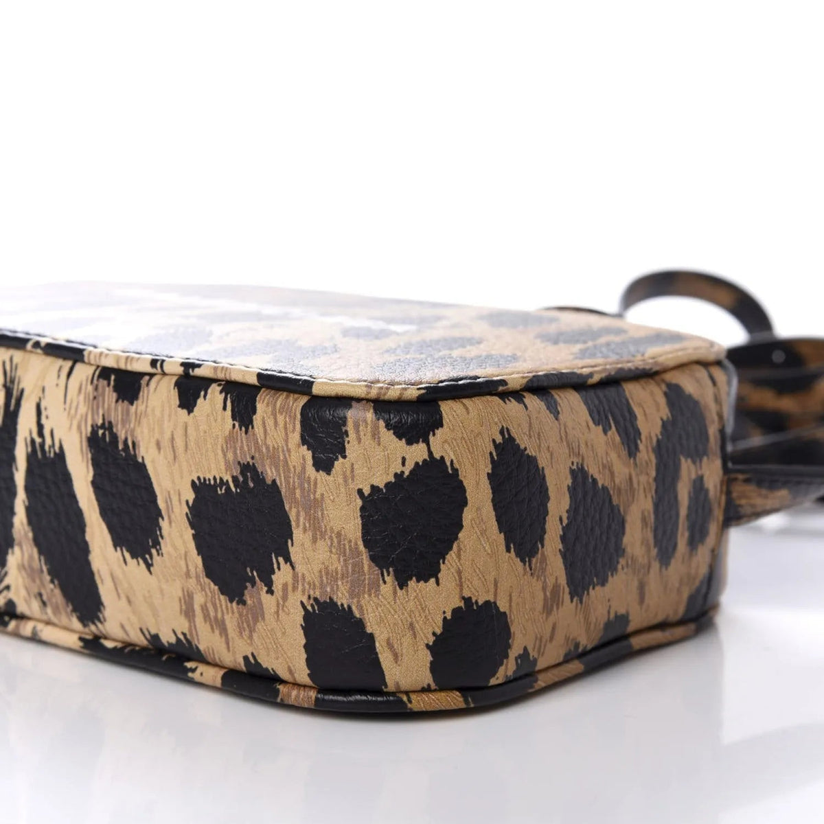 The Balenciaga Calfskin Logo Printed Leopard XS Everyday Camera Bag - Handbags - Clayton's Online Store