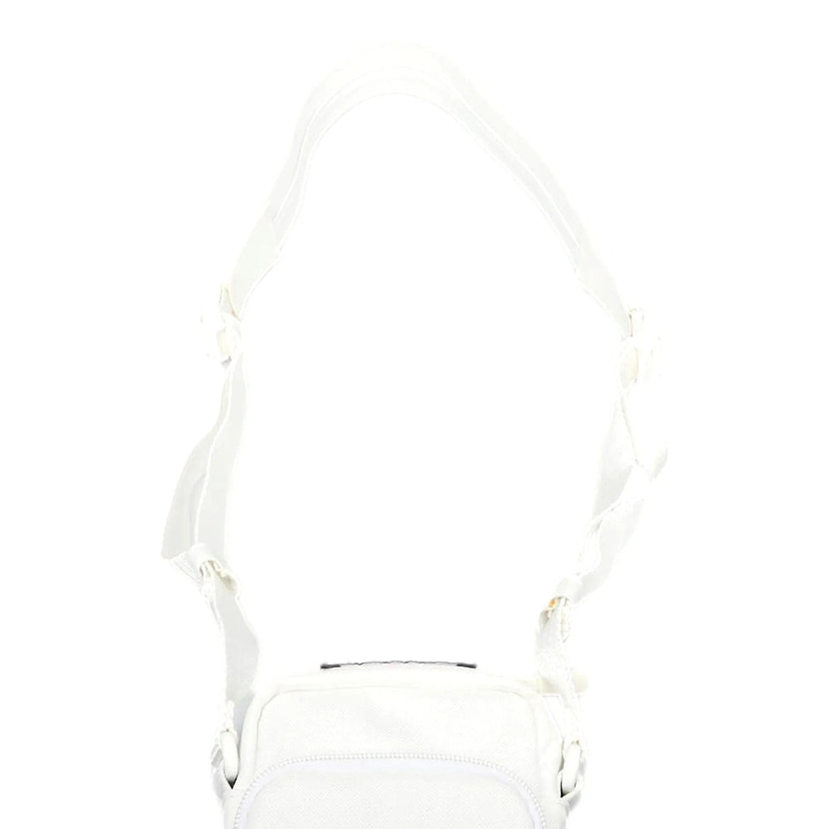 The Balenciaga Nasa Logo Phone Holder Crossbody Bag White Recycled Nylon - Handbags - Clayton's Online Store