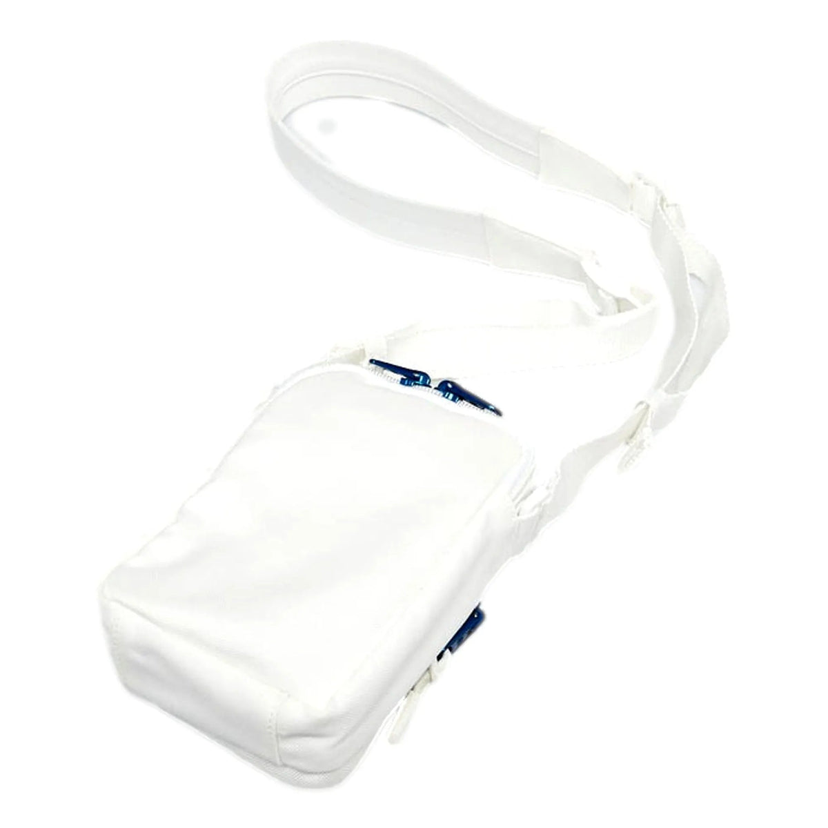 The Balenciaga Nasa Logo Phone Holder Crossbody Bag White Recycled Nylon - Handbags - Clayton's Online Store