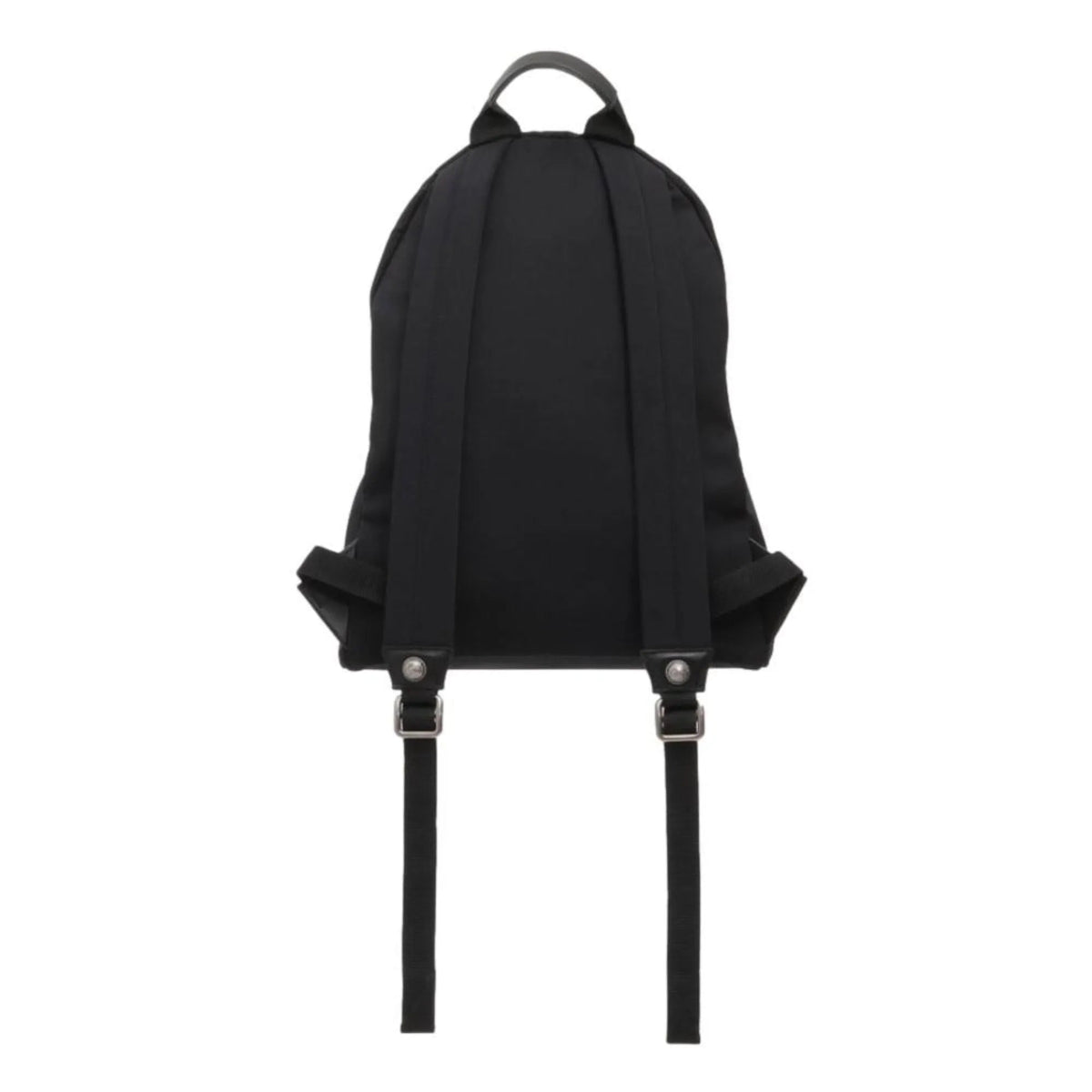 The Balmain B - Back Backpack is crafted from high - quality black nylon - Handbags - Clayton's Online Store