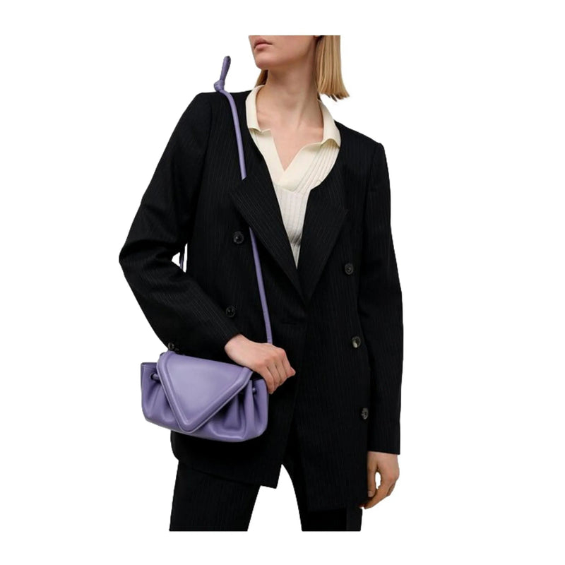 The Beak Lavender Nappa Leather Small Crossbody Bag - Handbags - Clayton's Online Store