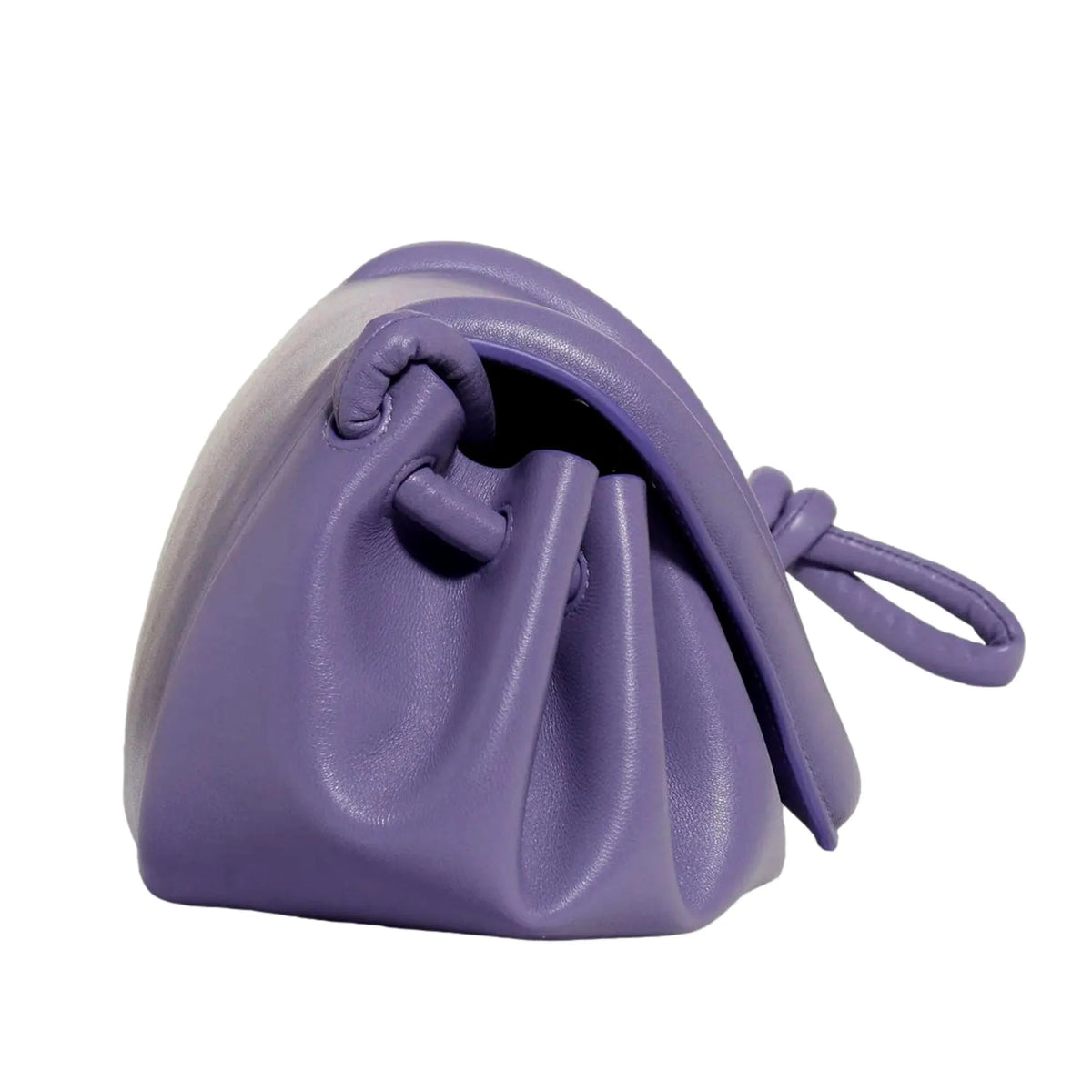 The Beak Lavender Nappa Leather Small Crossbody Bag - Handbags - Clayton's Online Store