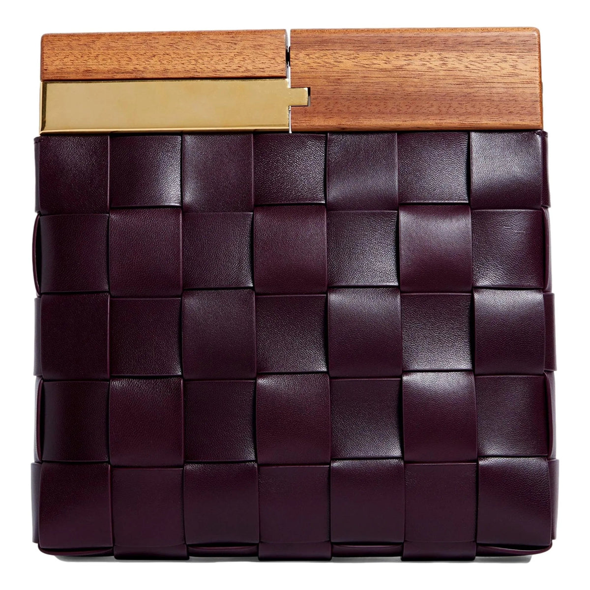 The Bottega Veneta 'BV SNAP' Burgundy Mogano Grape Handbag - Handbags - Clayton's Online Store