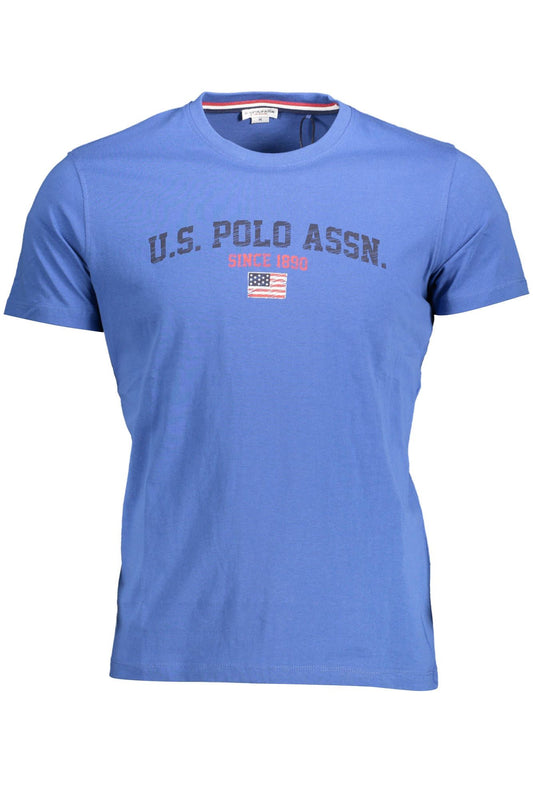U.S. POLO ASSN. Classic Blue Crew Neck Cotton Tee