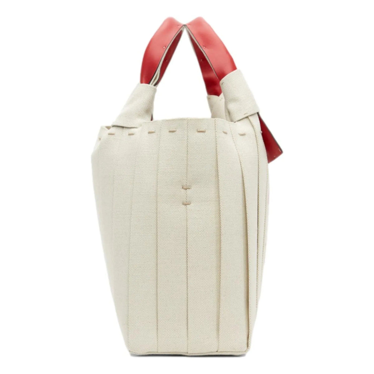 Valentino Garavani 05 Plisse Edition Sac Atelier Large Canvas Tote Bag - Handbags - Clayton's Online Store