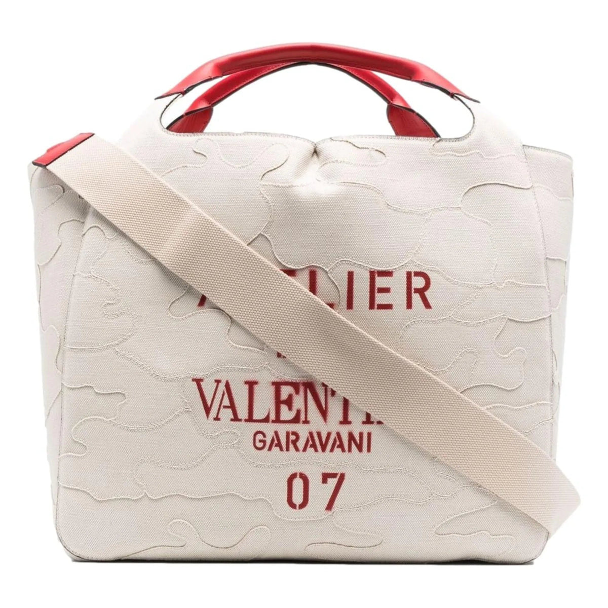 Valentino Garavani Sac Atelier 07 Edition Natural Tote Bag. - Handbags - Clayton's Online Store