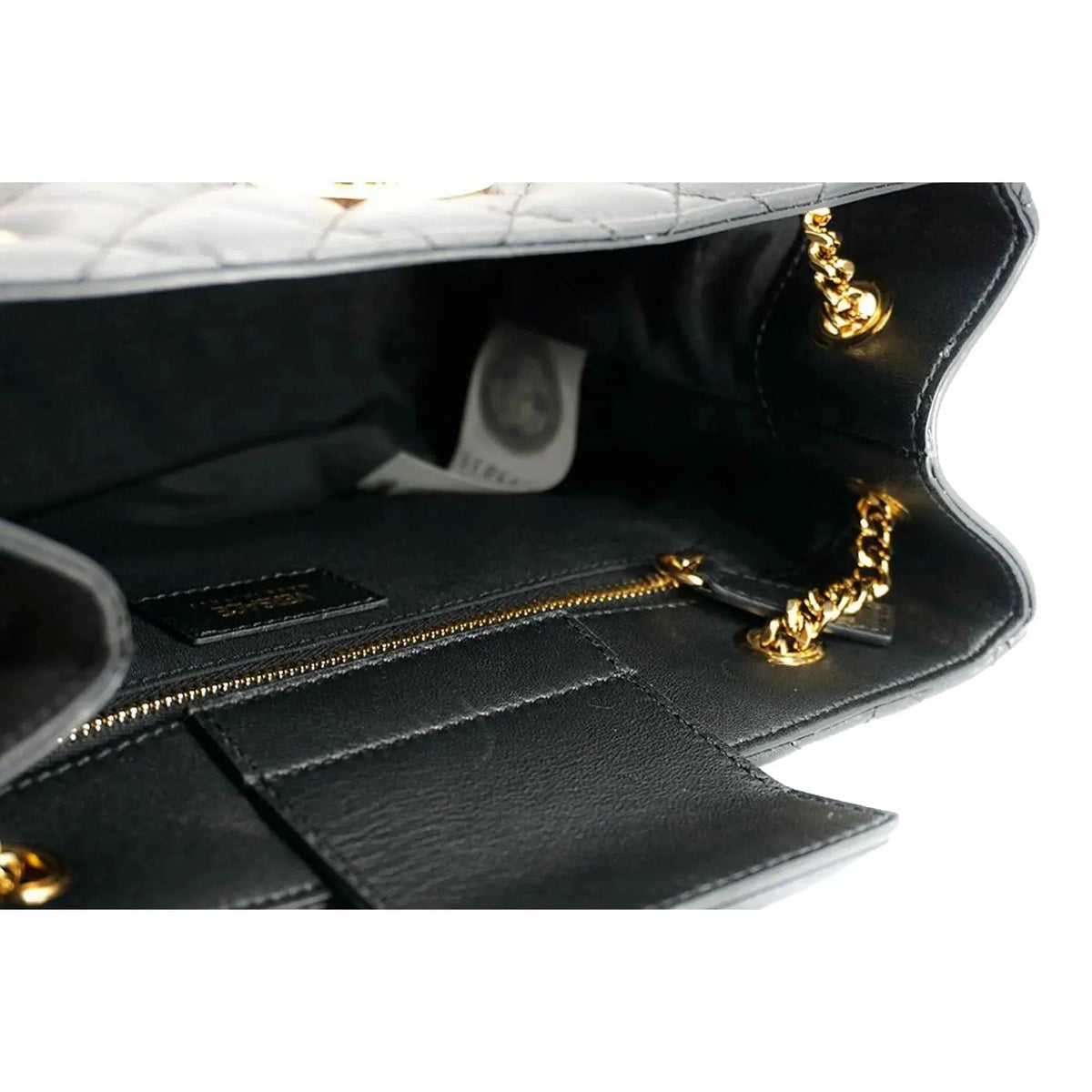 Versace La Medusa Nappa Quilted Black Leather Large Tote Bag - Handbags - Clayton's Online Store