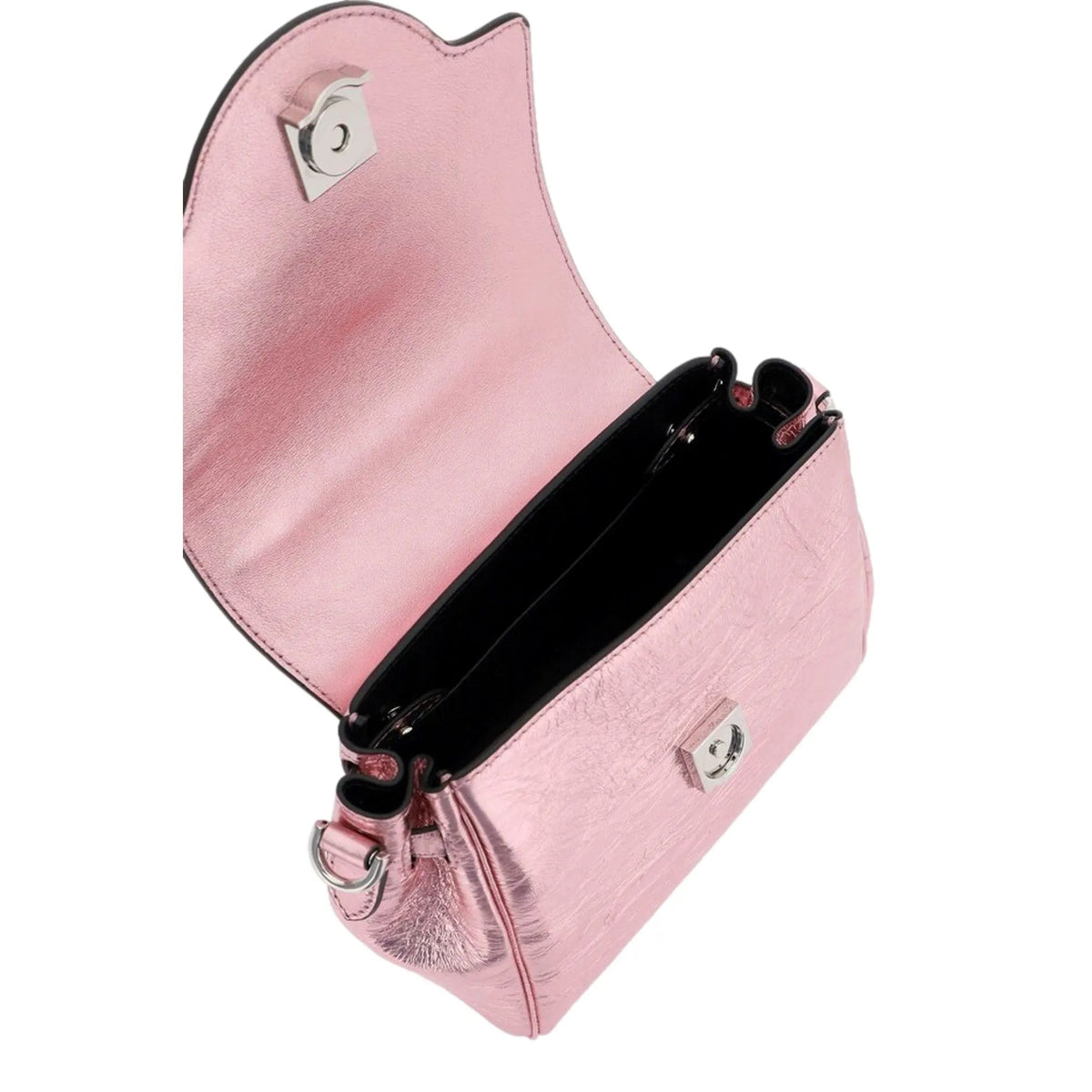 Versace La Medusa Pink Metallic Top - Handle Bag - Handbags - Clayton's Online Store